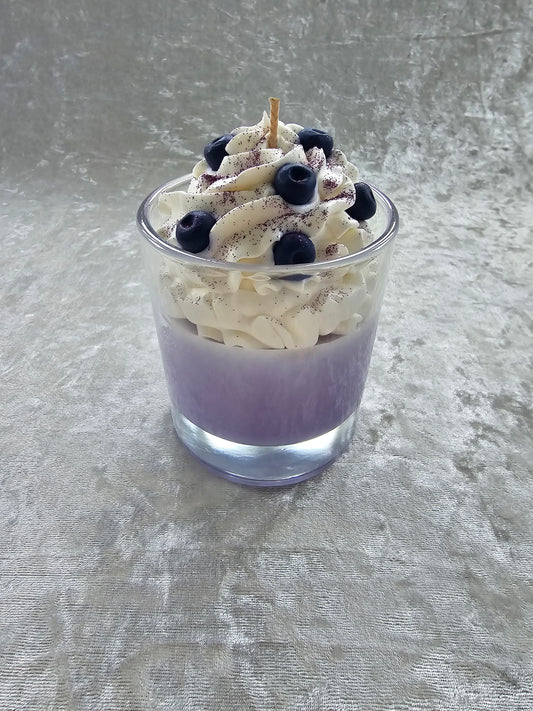 Blueberry Vanilla Milkshake Candle
