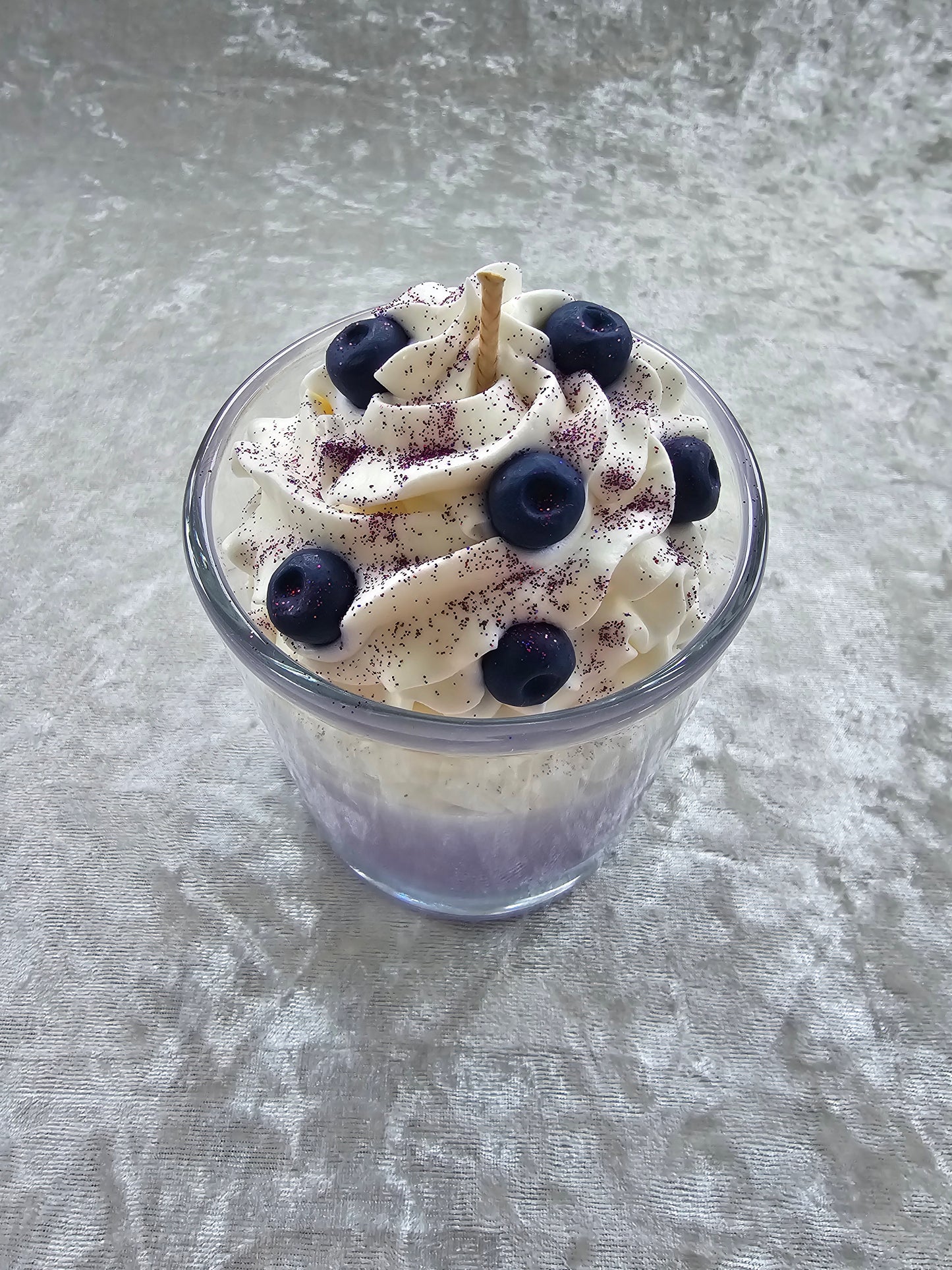 Blueberry Vanilla Milkshake Candle