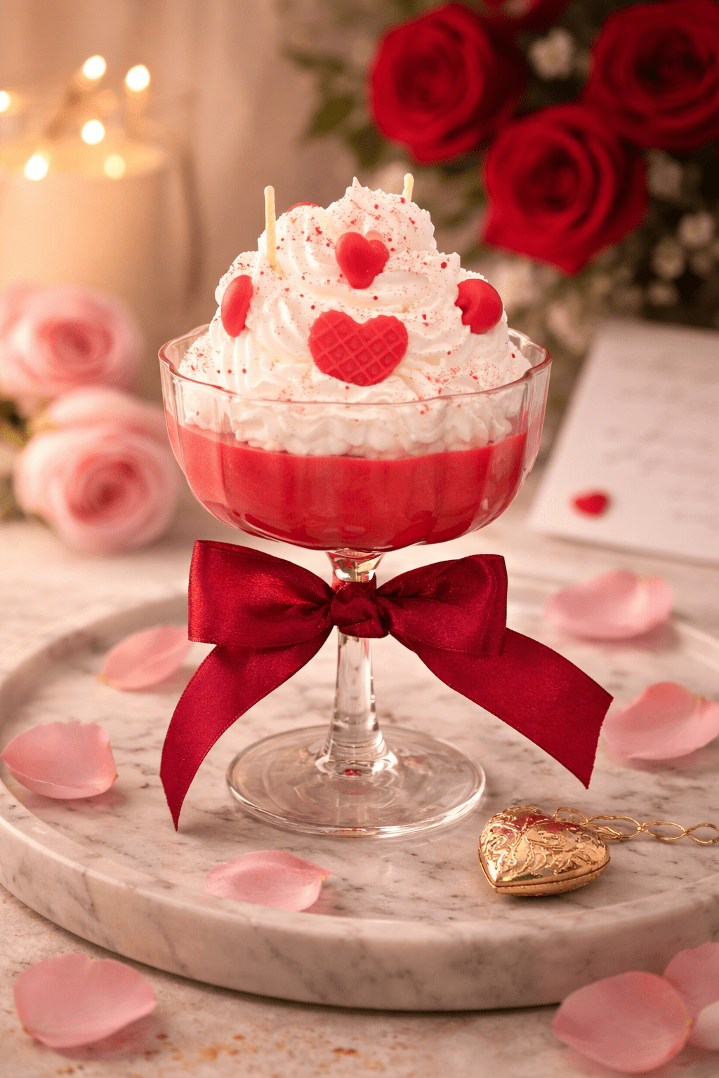 I Love You Cherry Much Candle - CandleCrushByFrankie