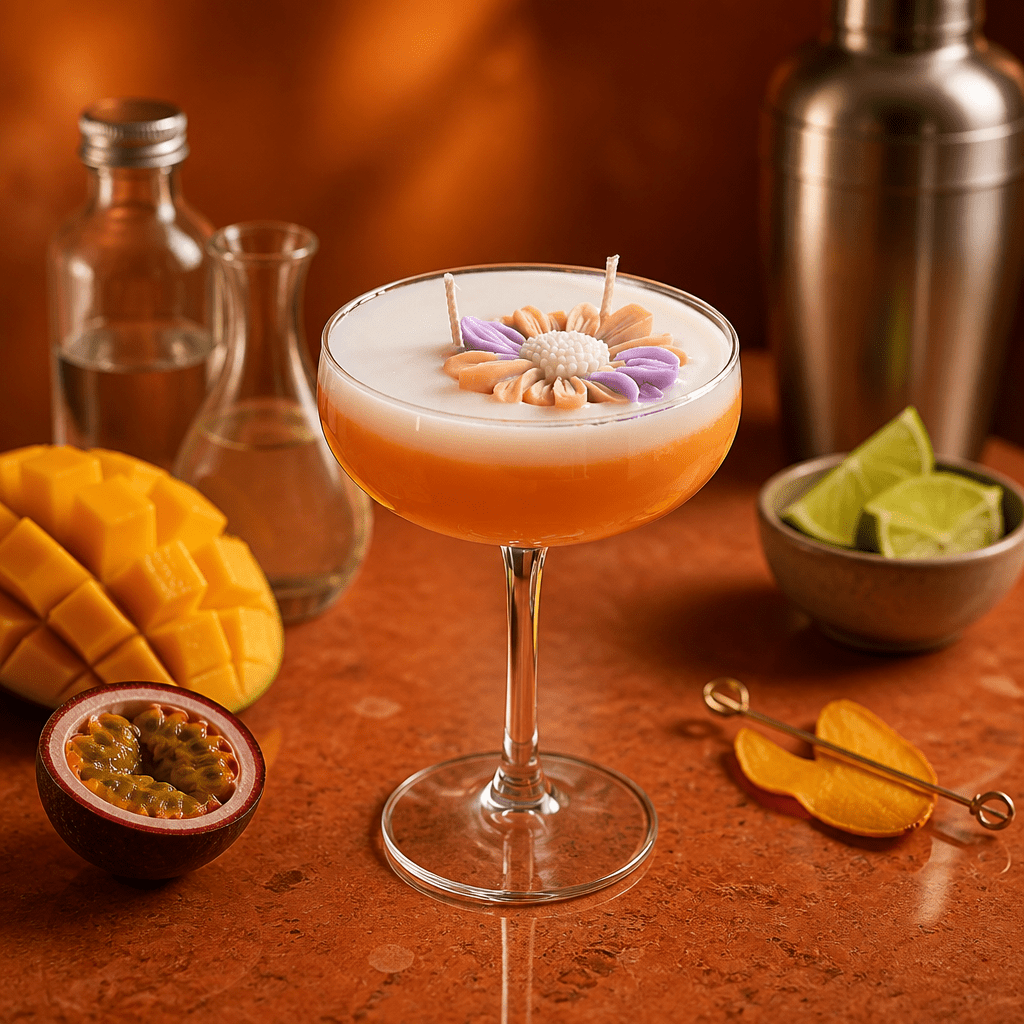 Sunset Sips Martini Candle - CandleCrushByFrankie
