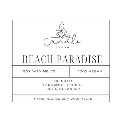 Beach Paradise Snap Bar - CandleCrushByFrankie