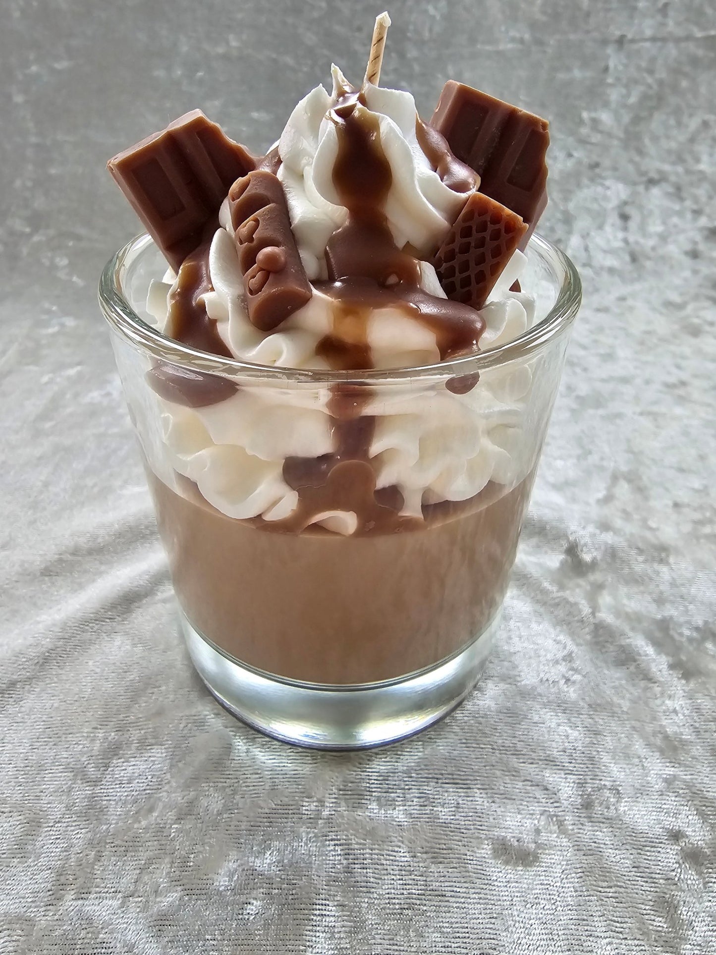 Chocolate Orange Milkshake Candle - CandleCrushByFrankie