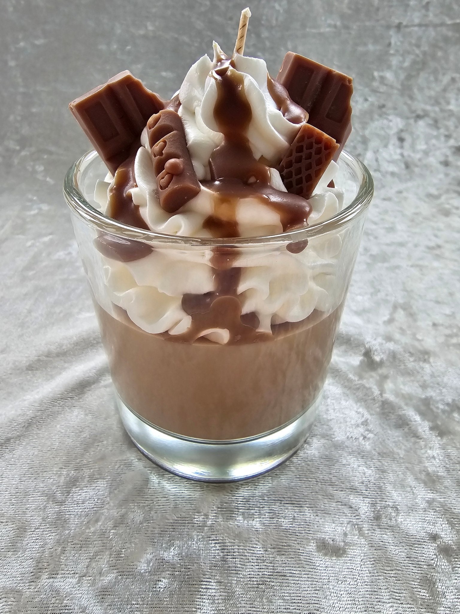 Chocolate Orange Milkshake Candle - CandleCrushByFrankie