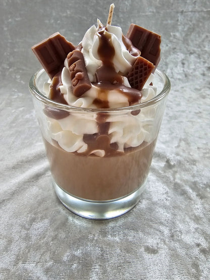 Chocolate Orange Milkshake Candle - CandleCrushByFrankie