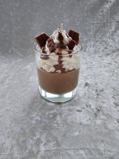 Chocolate Orange Milkshake Candle - CandleCrushByFrankie