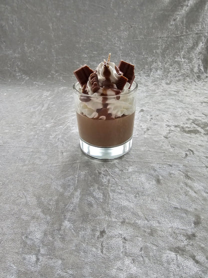 Chocolate Orange Milkshake Candle - CandleCrushByFrankie