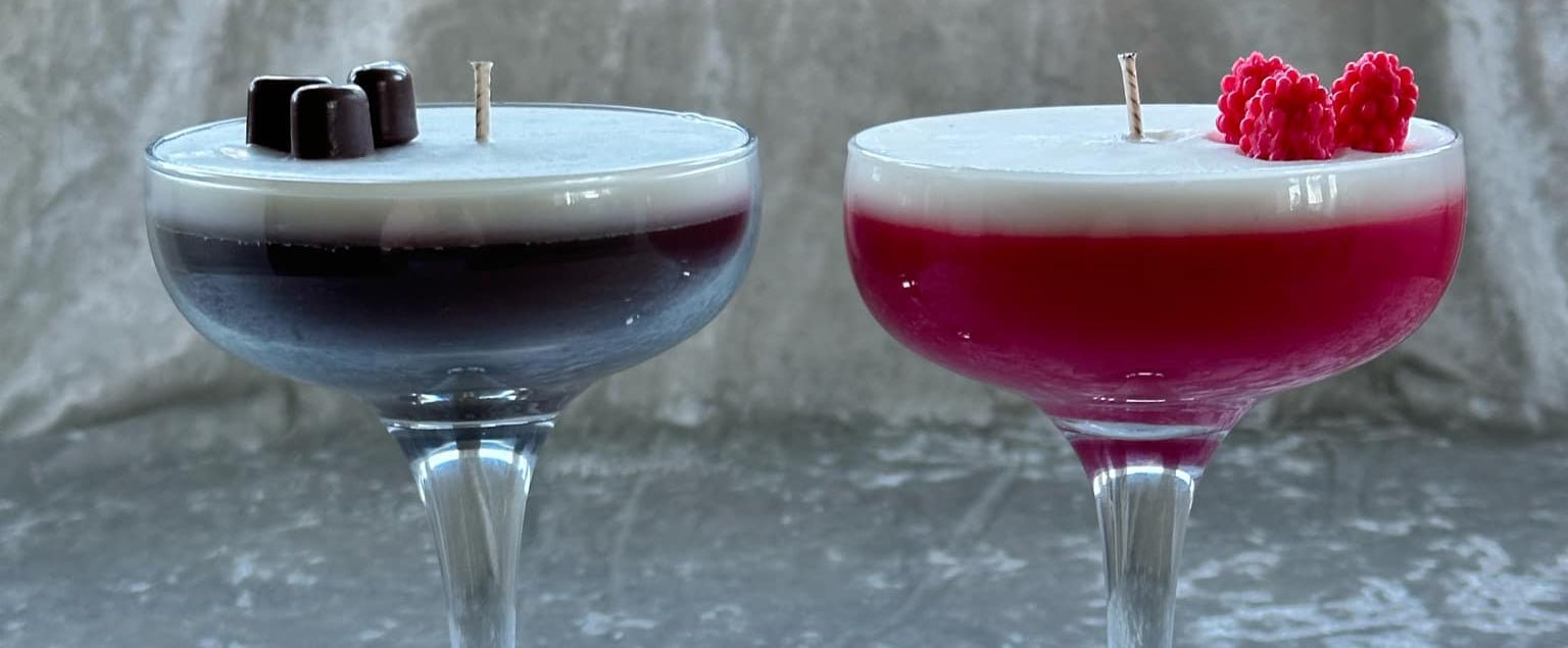 Espresso Martini & Raspberry Daiquiri Candle Bundle - CandleCrushByFrankie