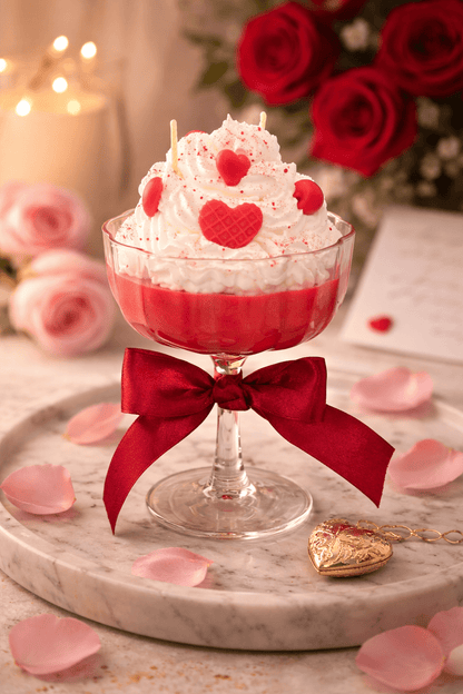 I Love You Cherry Much Candle - CandleCrushByFrankie