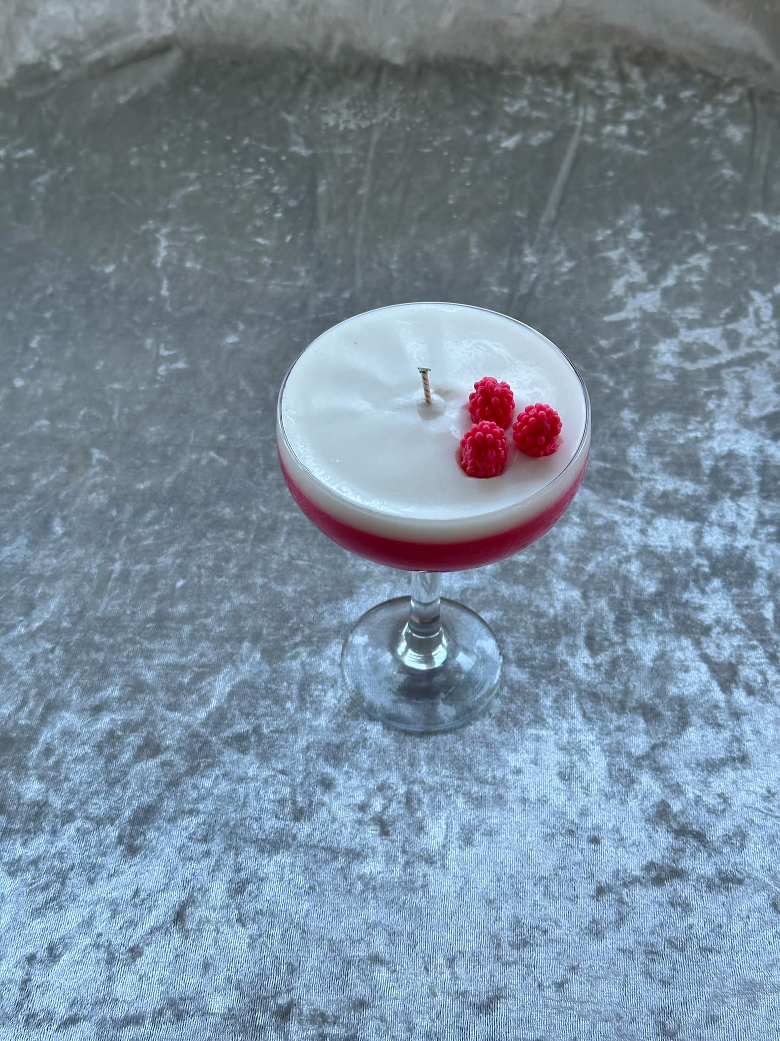 Raspberry Daiquiri Candle - CandleCrushByFrankie