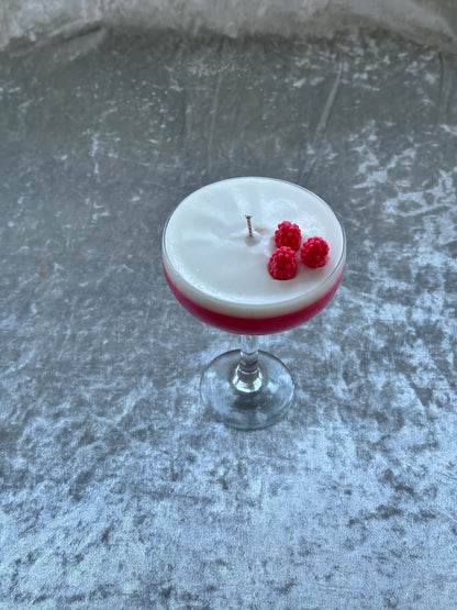 Raspberry Daiquiri Candle - CandleCrushByFrankie