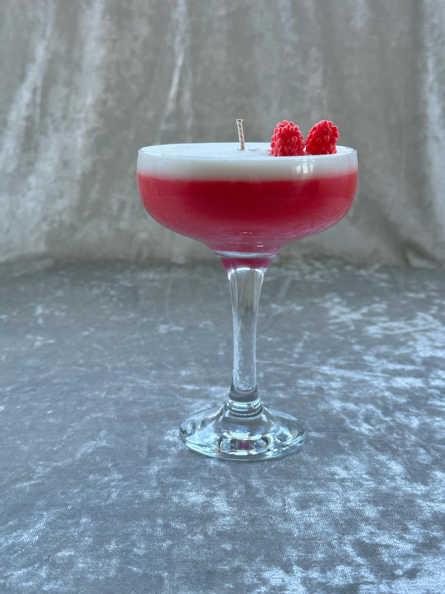 Raspberry Daiquiri Candle - CandleCrushByFrankie