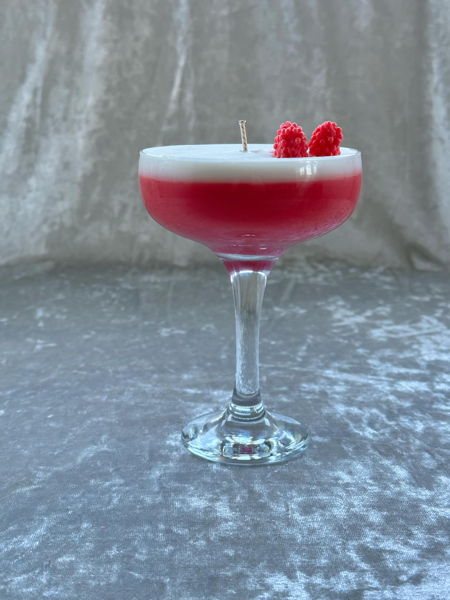 Raspberry Daiquiri Candle - CandleCrushByFrankie