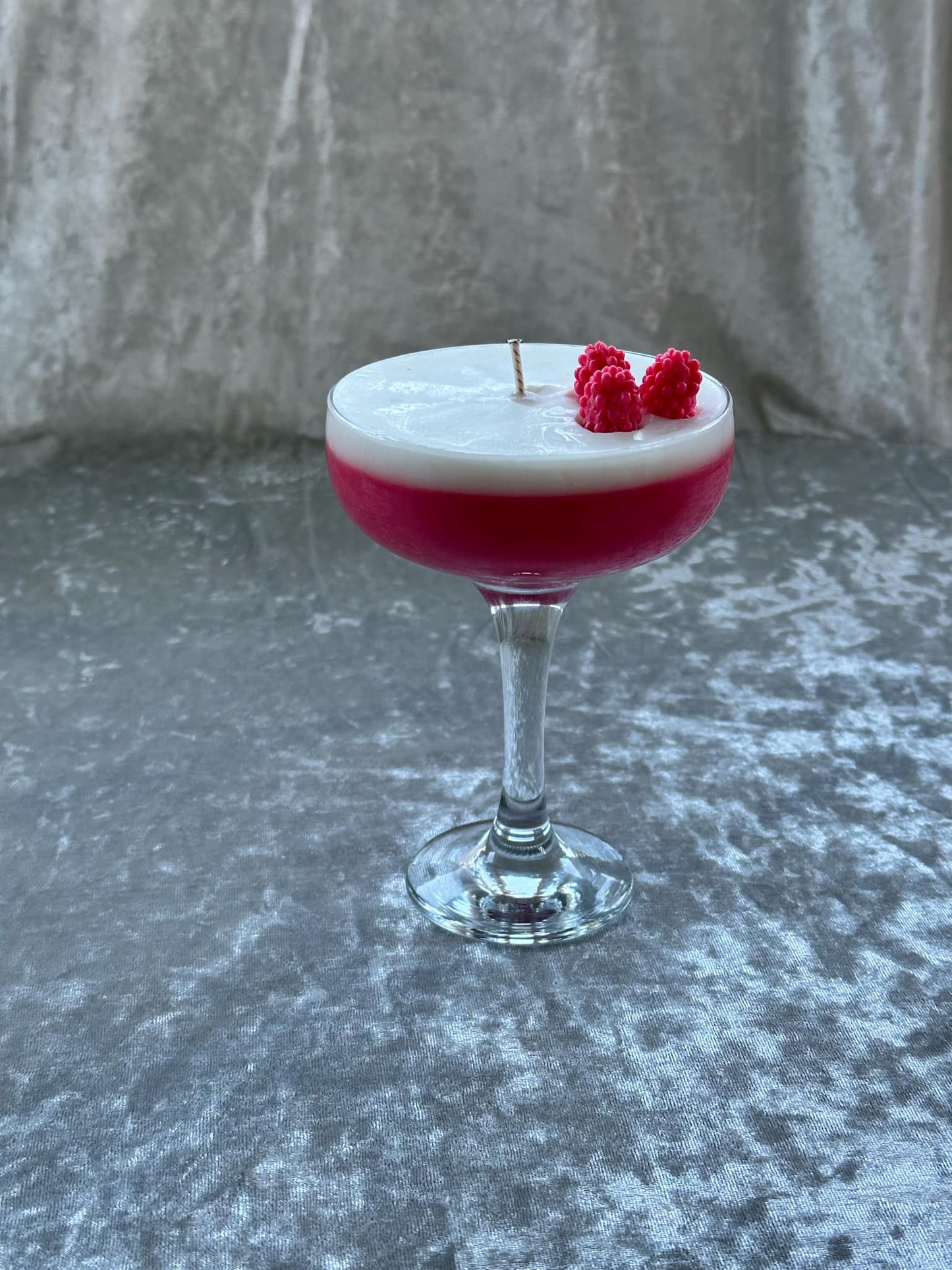 Raspberry Daiquiri Candle - CandleCrushByFrankie